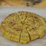 Spanish omelette recipe, featuring a traditional family recipe from La Salsamenta Barcelona Cooking Class